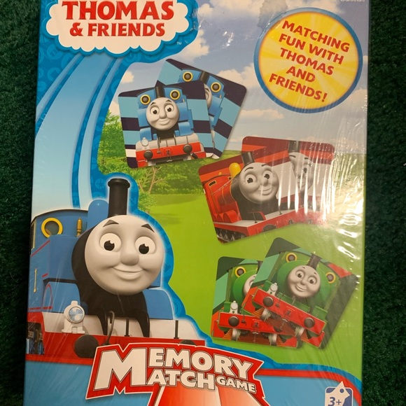 Thomas and Friends Memory Match New in sealed box 72 cards storage tray - Picture 1 of 6